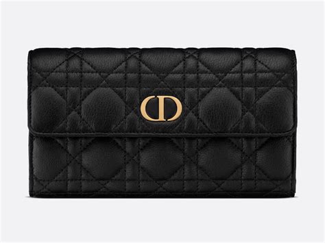 dior caro cognac|Dior caro wallet.